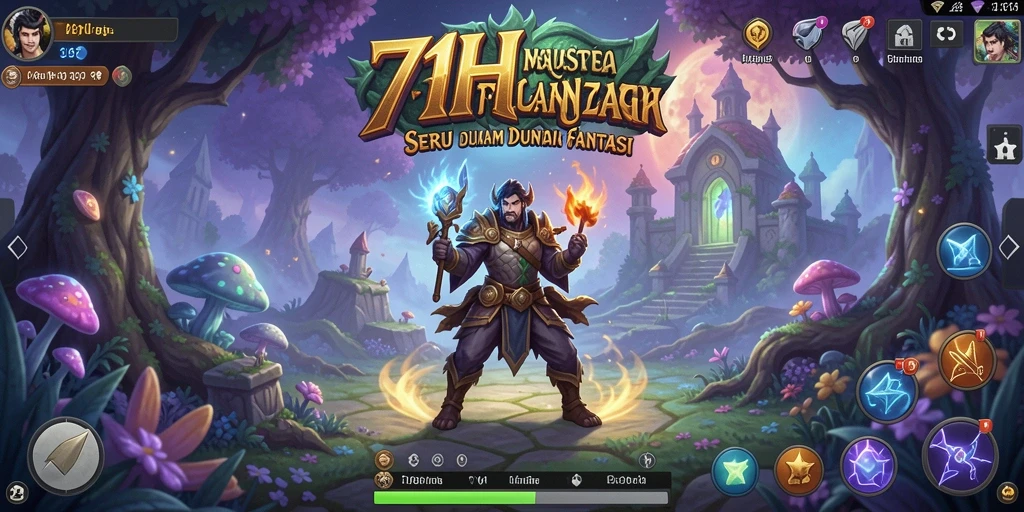 Tampilan gameplay 71H yang penuh petualangan dan tantangan.