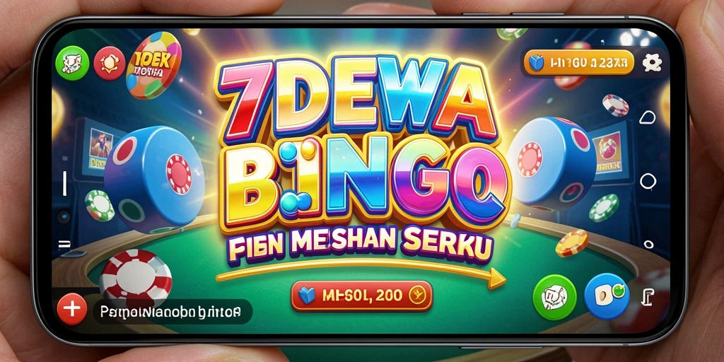 Tampilan gameplay <strong>7DEWA</strong> yang menarik dan penuh warna di layar.