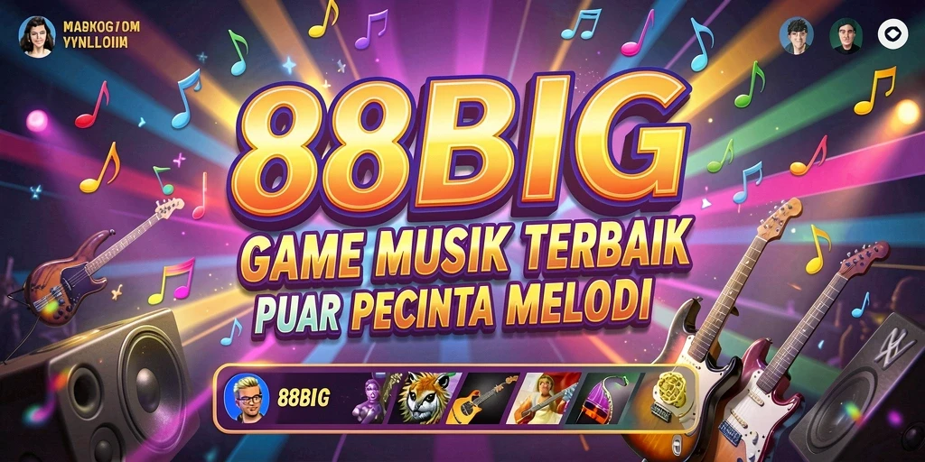 Screenshot gameplay 88BIG menunjukkan pengguna menikmati permainan musik.