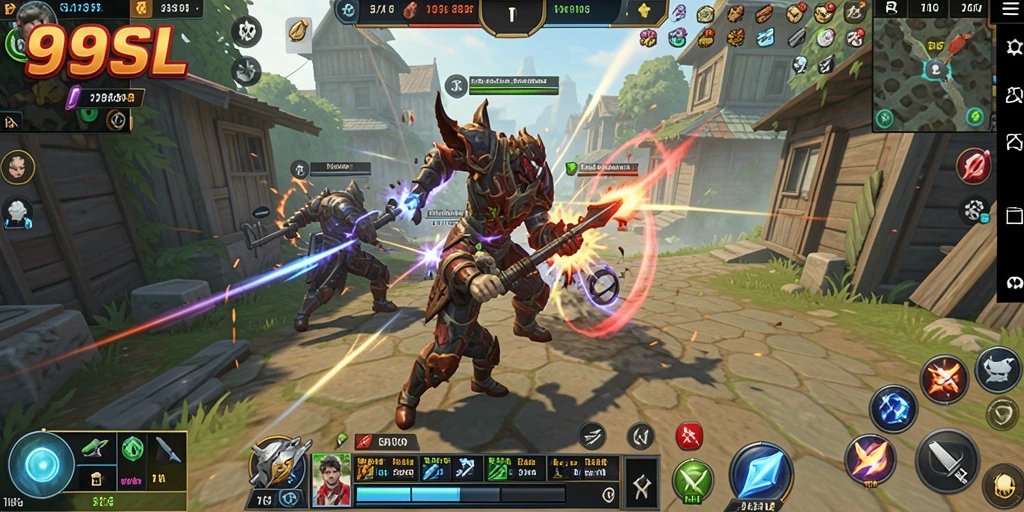 Tampilan gameplay 99SL yang mendebarkan dan penuh strategi.