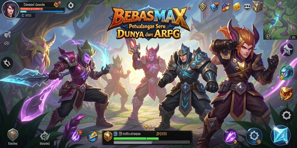 Tampilan gameplay menarik dari BEBASMAX dengan aksi petualangan seru.
