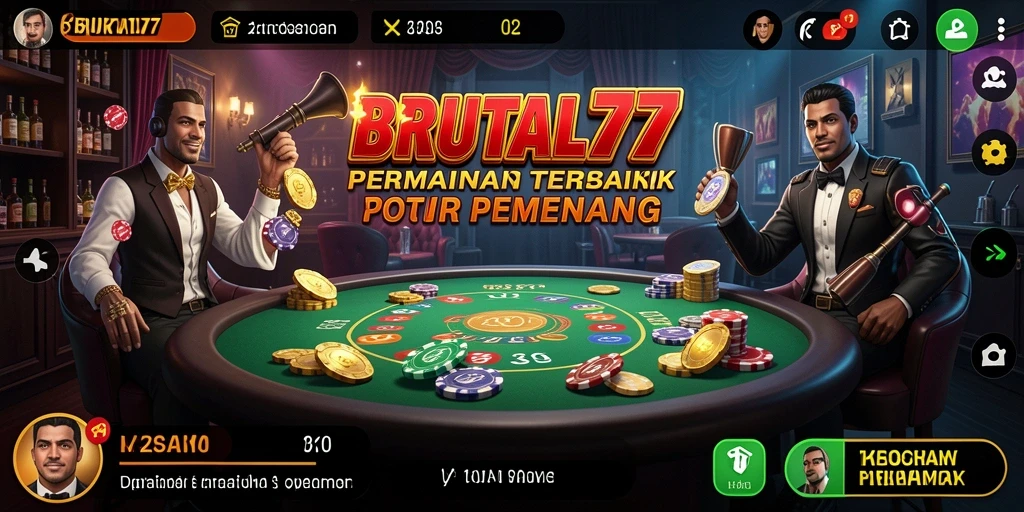 Gameplay menarik BRUTAL77 dengan grafis yang memukau.