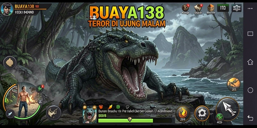 Gameplay BUAYA138 yang penuh ketegangan di dunia horor.