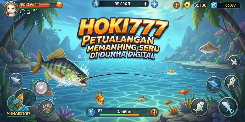 Tangkapan ikan besar di laut biru HOKI777.
