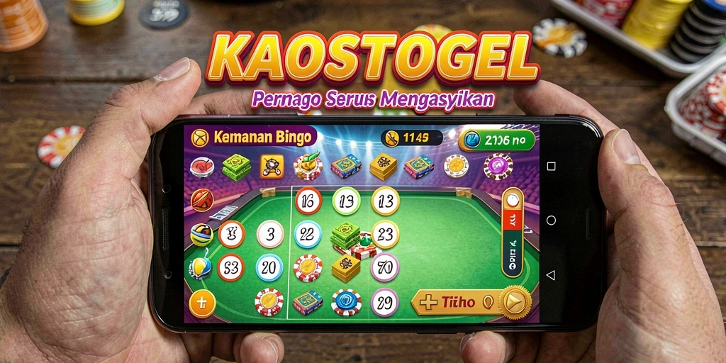 Tampilan gameplay Bingo yang seru dan interaktif.