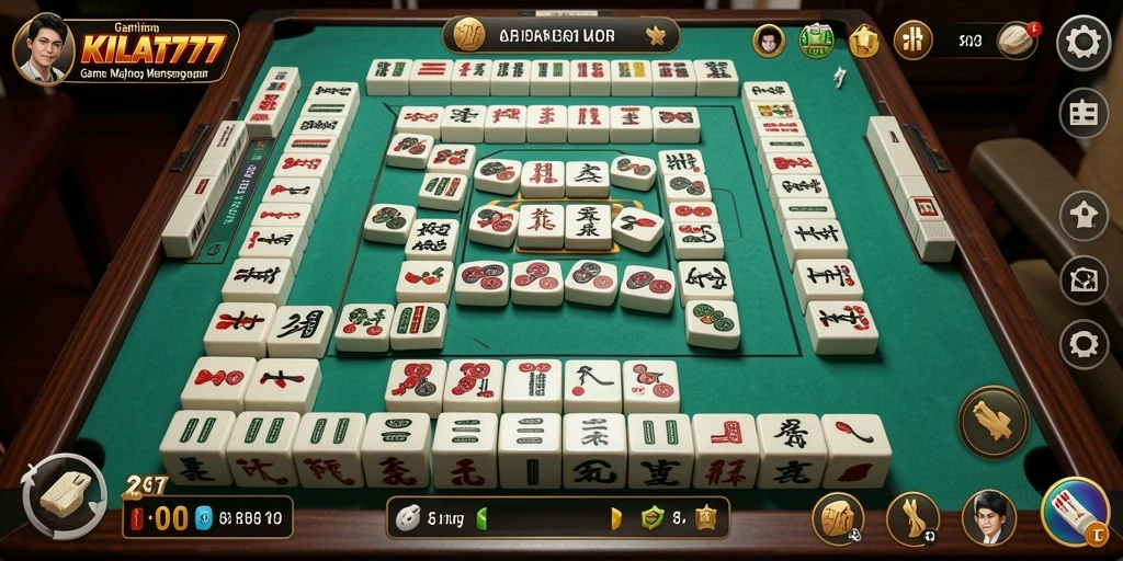 Screenshot KILAT777 menampilkan pemain menikmati permainan Mahjong.