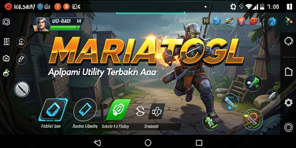 Tampilan antarmuka MARIATOGL yang intuitif dan fungsional.