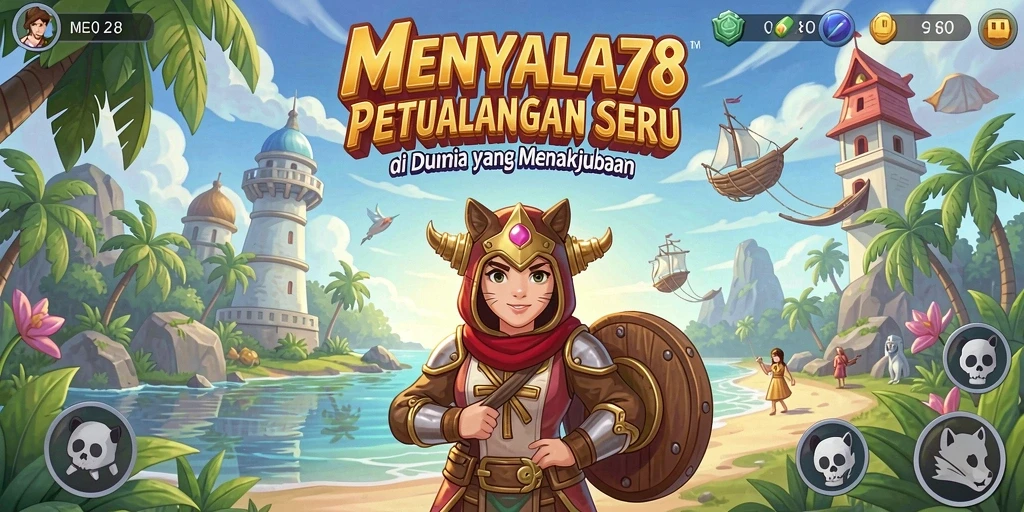 Tampilan gameplay penuh aksi dari MENYALA78 yang mendebarkan.