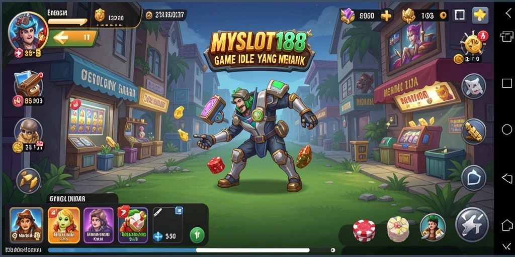 Tampilan gameplay menarik dari MYSLOT188 yang santai dan mengasyikkan.
