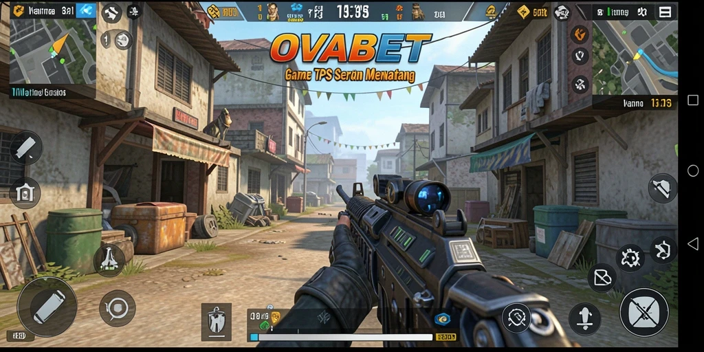Gameplay TPS yang intens dan seru dari OVABET ditampilkan dalam screenshot ini.