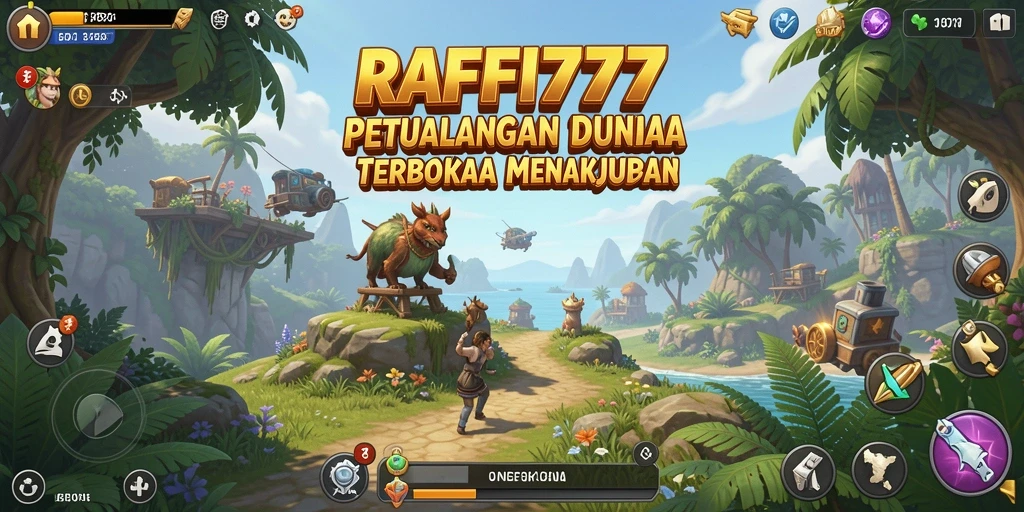 Tampilan menarik dari gameplay open world RAFFI777.