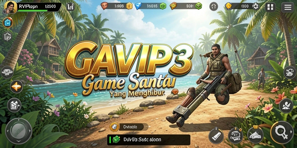 Tampilan menarik dari gameplay RVIP3 yang seru dan penuh tantangan.