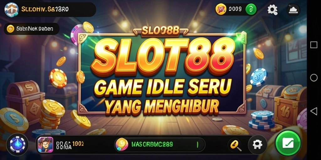 Screenshot utama SLOT88 menampilkan gameplay Idle yang menarik.