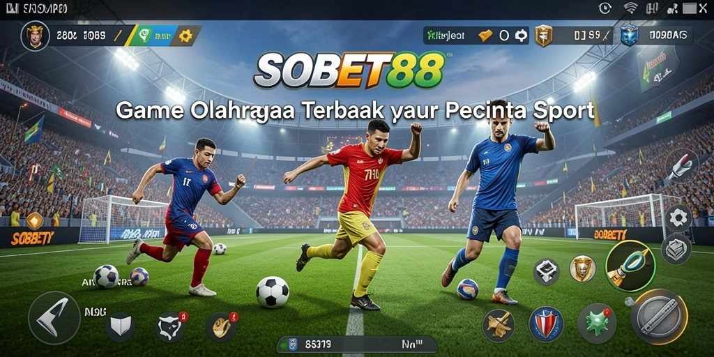 Gameplay menarik menampilkan berbagai cabang olahraga di SOBET88.