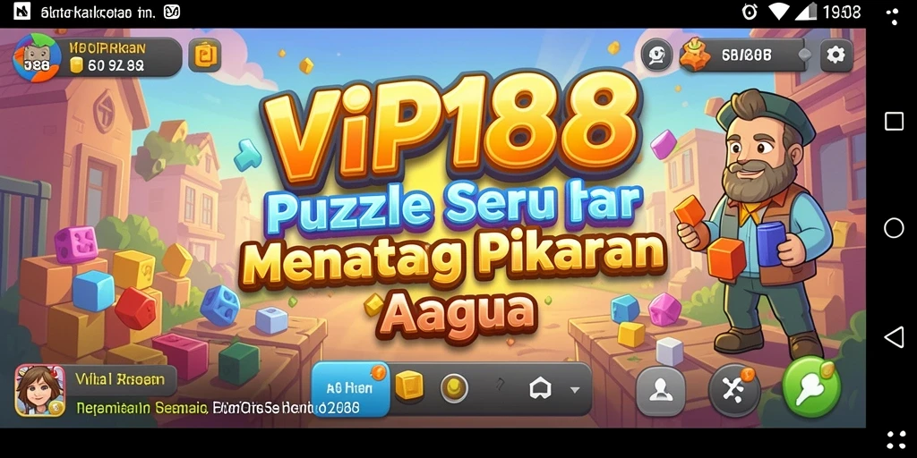 Tampilan gameplay VIP188 yang penuh tantangan Puzzle.