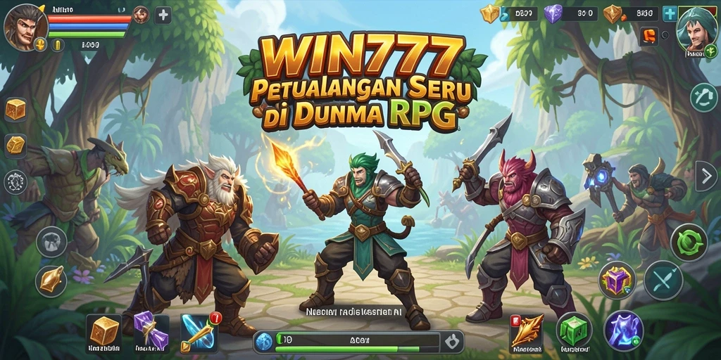 Screenshot gameplay menunjukkan karakter beraksi dalam pertempuran RPG yang mendebarkan.