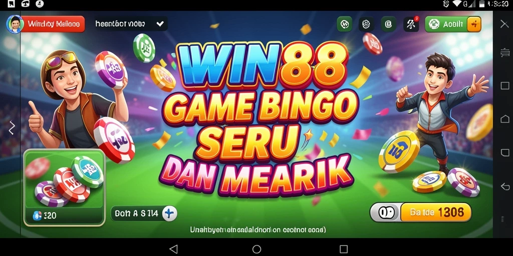 Gameplay seru dan menantang dalam WIN88 Bingo.